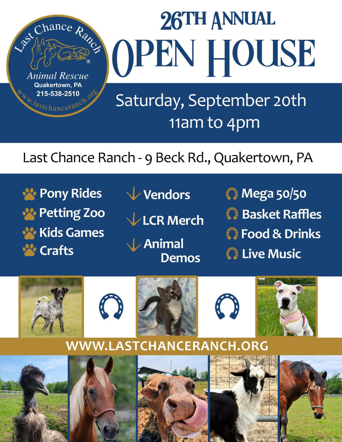 26th Annual Open House - Last Chance Ranch